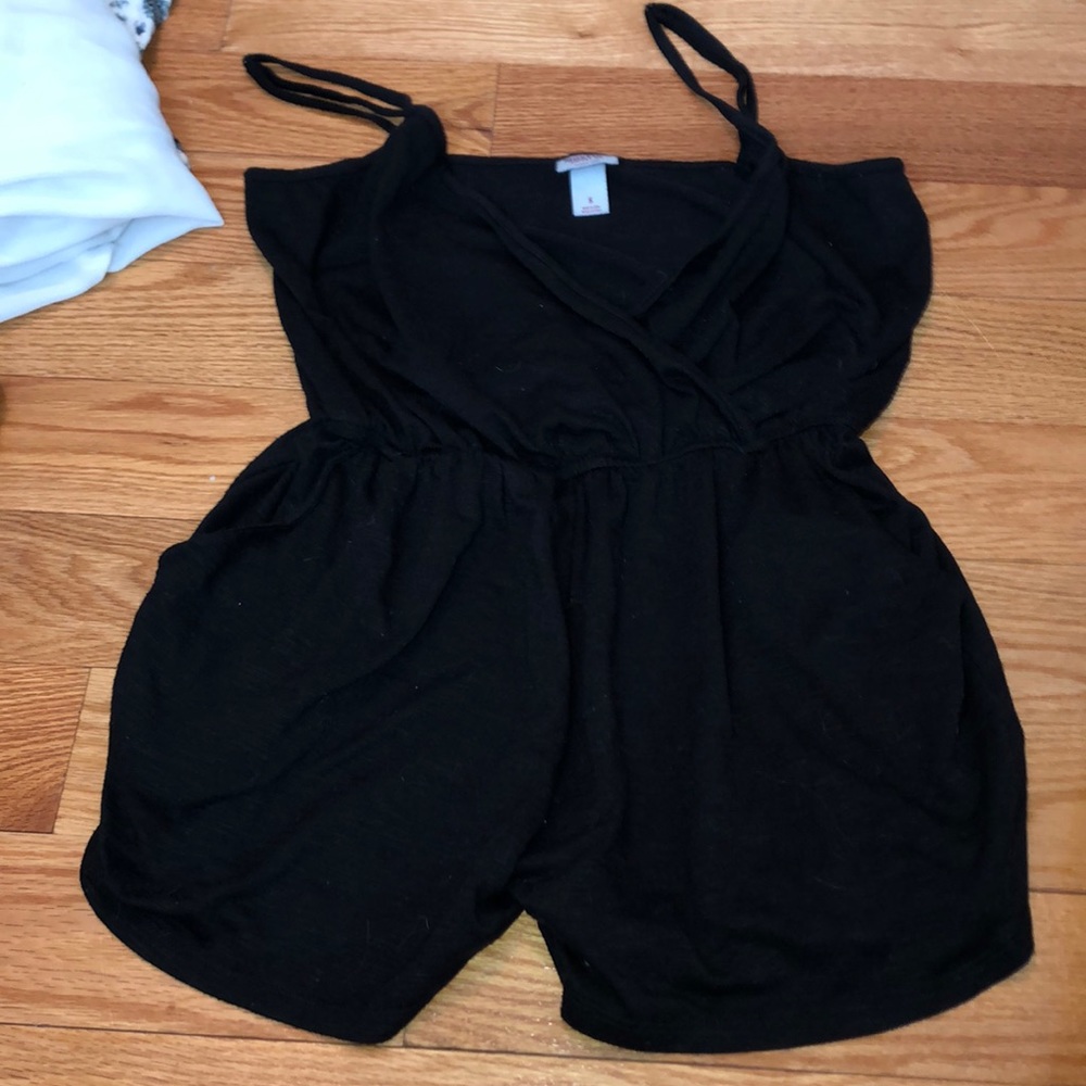 black romper